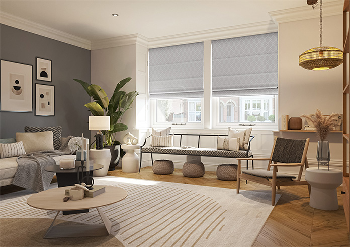 Dolce, Glacier - Roman Blind - Image 6